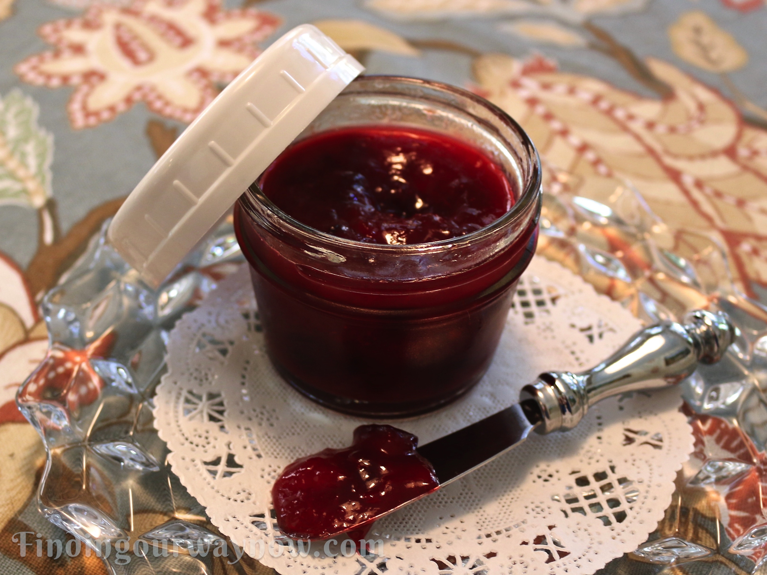 What is a good homemade plum jam recipe?