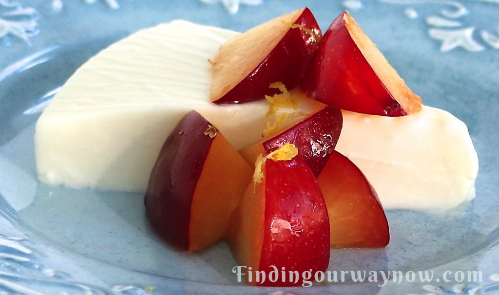 Panna Cotta With Fruit Topping, findingourwaynow.com