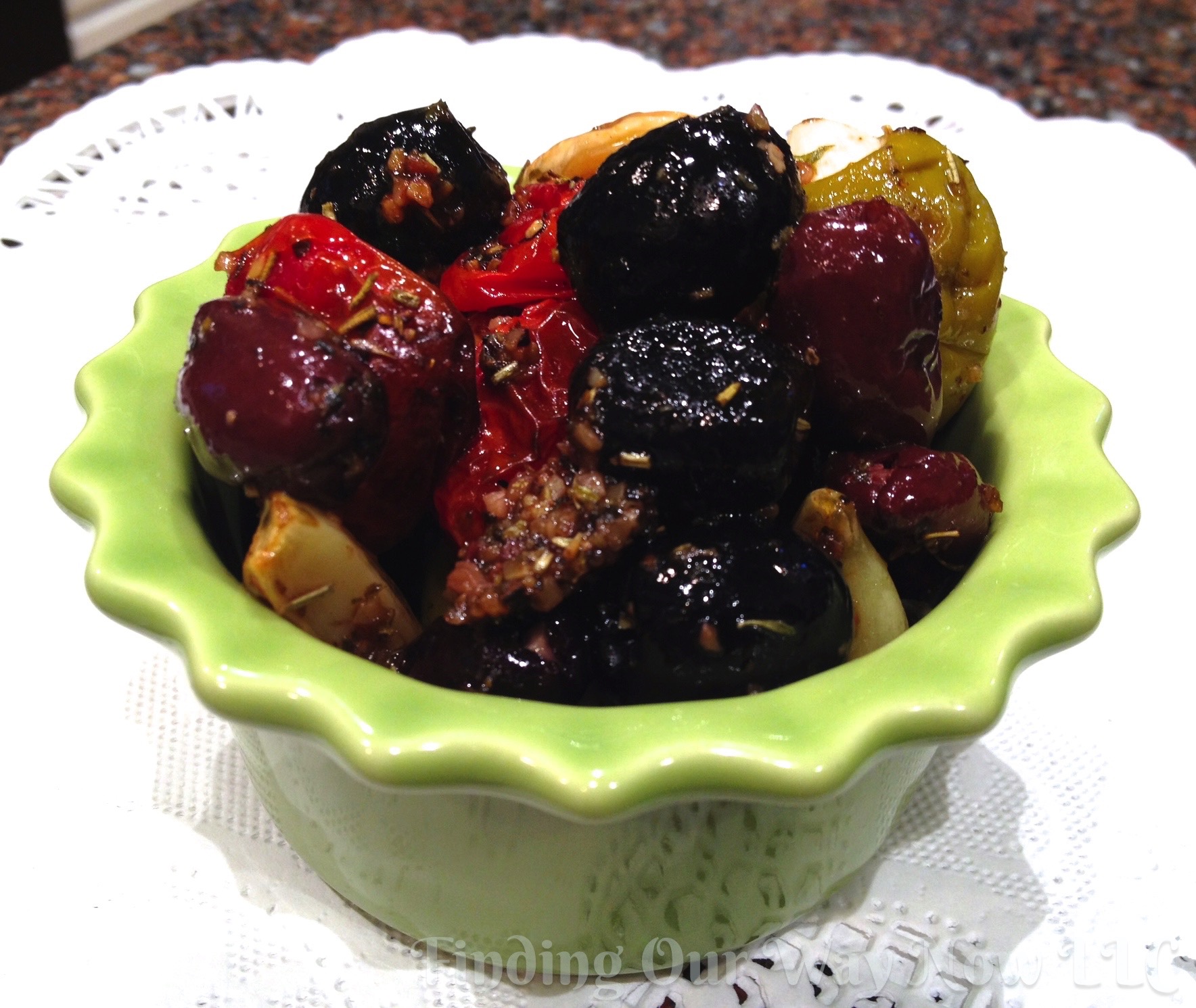 Roasted Olives Recipe Recipe Finding Our Way Now