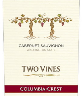 Columbia Crest Two Vines Cabernet Sauvignon, findingourwaynow.com