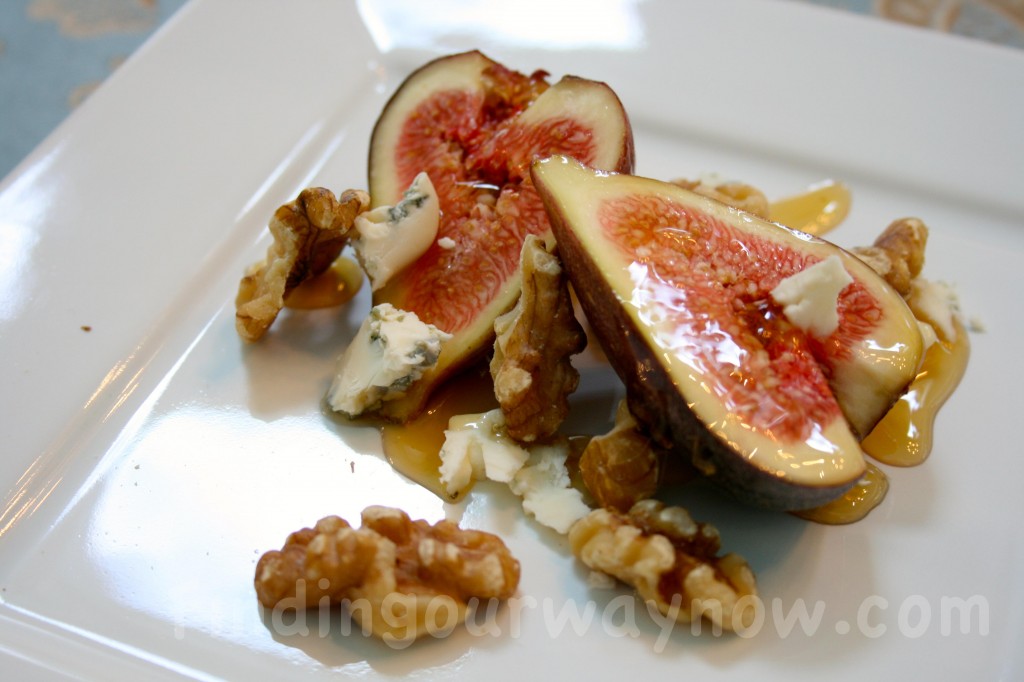 Fresh Figs and Honey Dessert, findingourwaynow.com