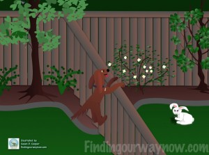 Assumption, A Dog & A Rabbit, findingourwaynow.com