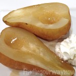 Baked Pears In The Microwave, findingourwaynow.com