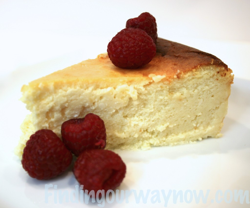 Homemade Italian Cheesecake, findingourwaynow.com