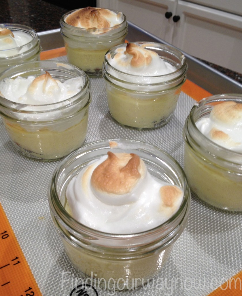 Lemon Meringue Pies In A Jar, findingourwaynow.com