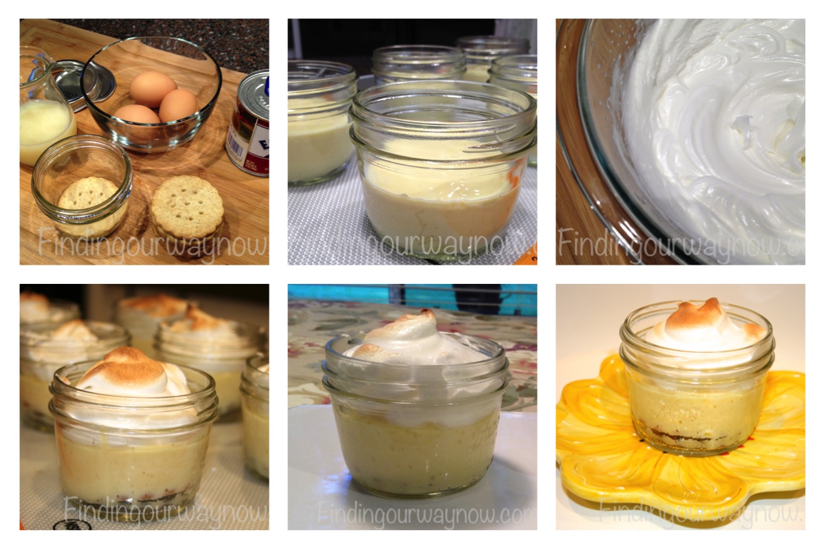 Lemon Meringue Pies In A Jar, findingourwaynow.com