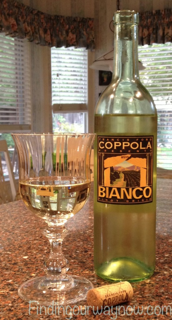 Coppola Bianco Pinot Grigio, findingourwaynow.com