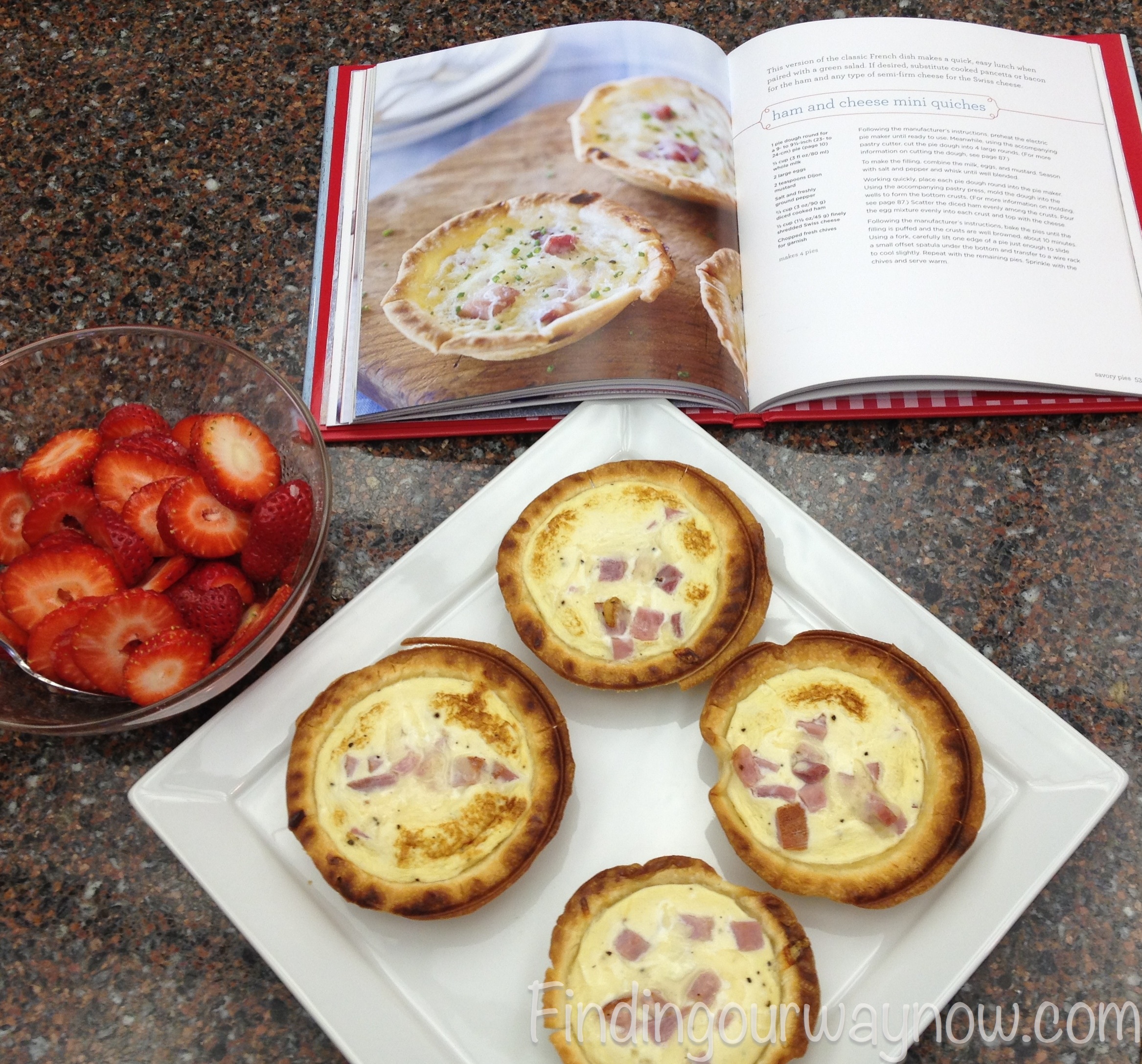 Ham and Cheese Mini Quiches: Recipe - Finding Our Way Now