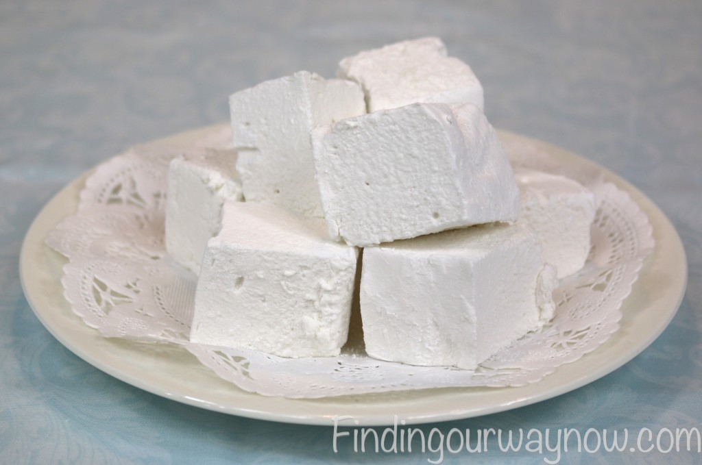 Homemade Marshmallows, findingourwaynow.com