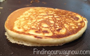 Homemade Buttermilk Pancakes, findingourwaynow.com