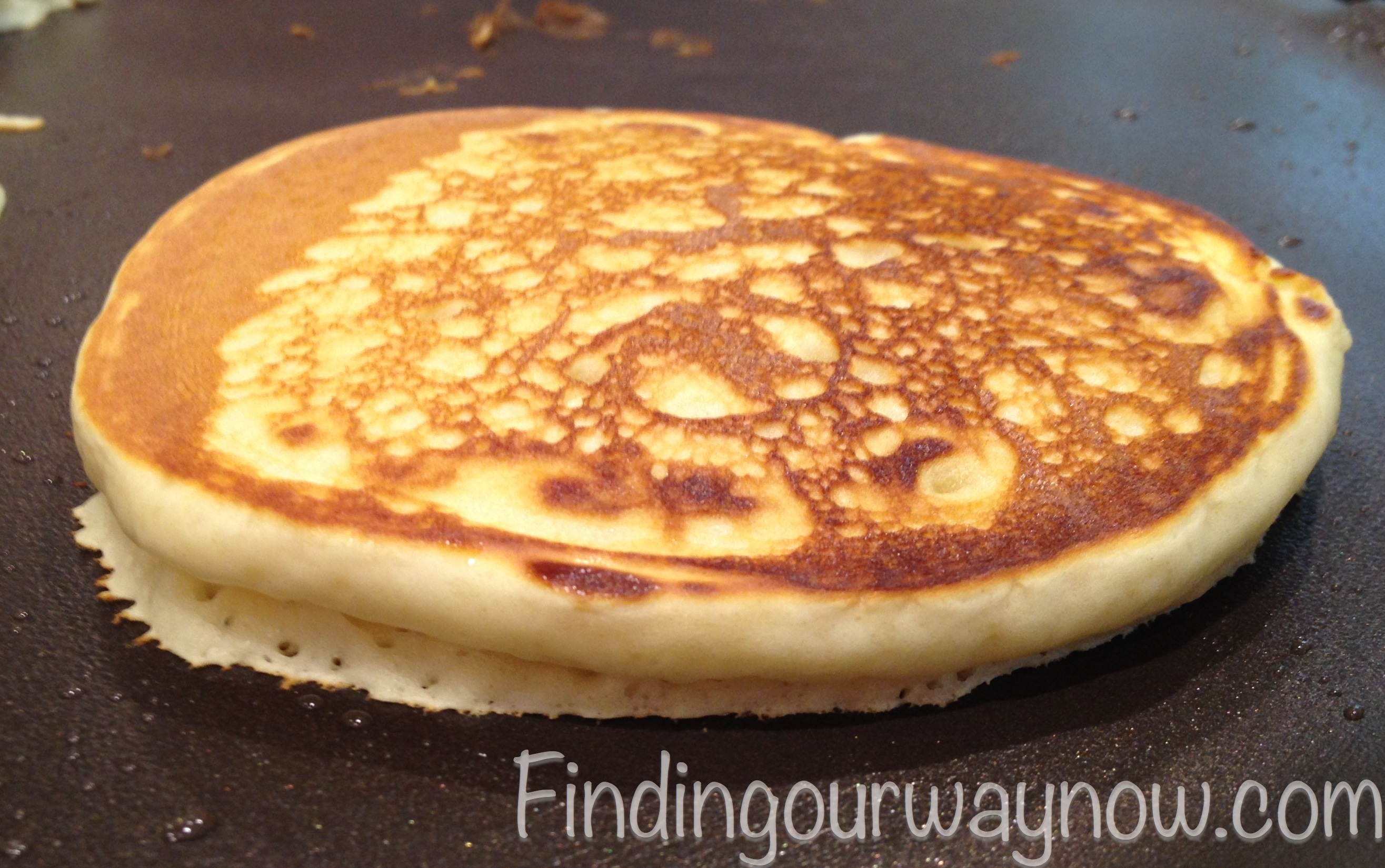 Homemade Buttermilk Pancakes: #Recipe - Finding Our Way Now