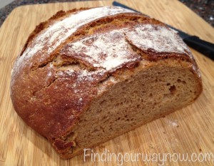 Homemade Whole Wheat Bread, findingourwaynow.com