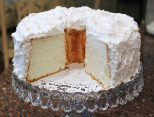Angel Food Cake, findingourwaynow.com