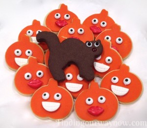 Homemade Halloween Cookies, findingourwaynow.com