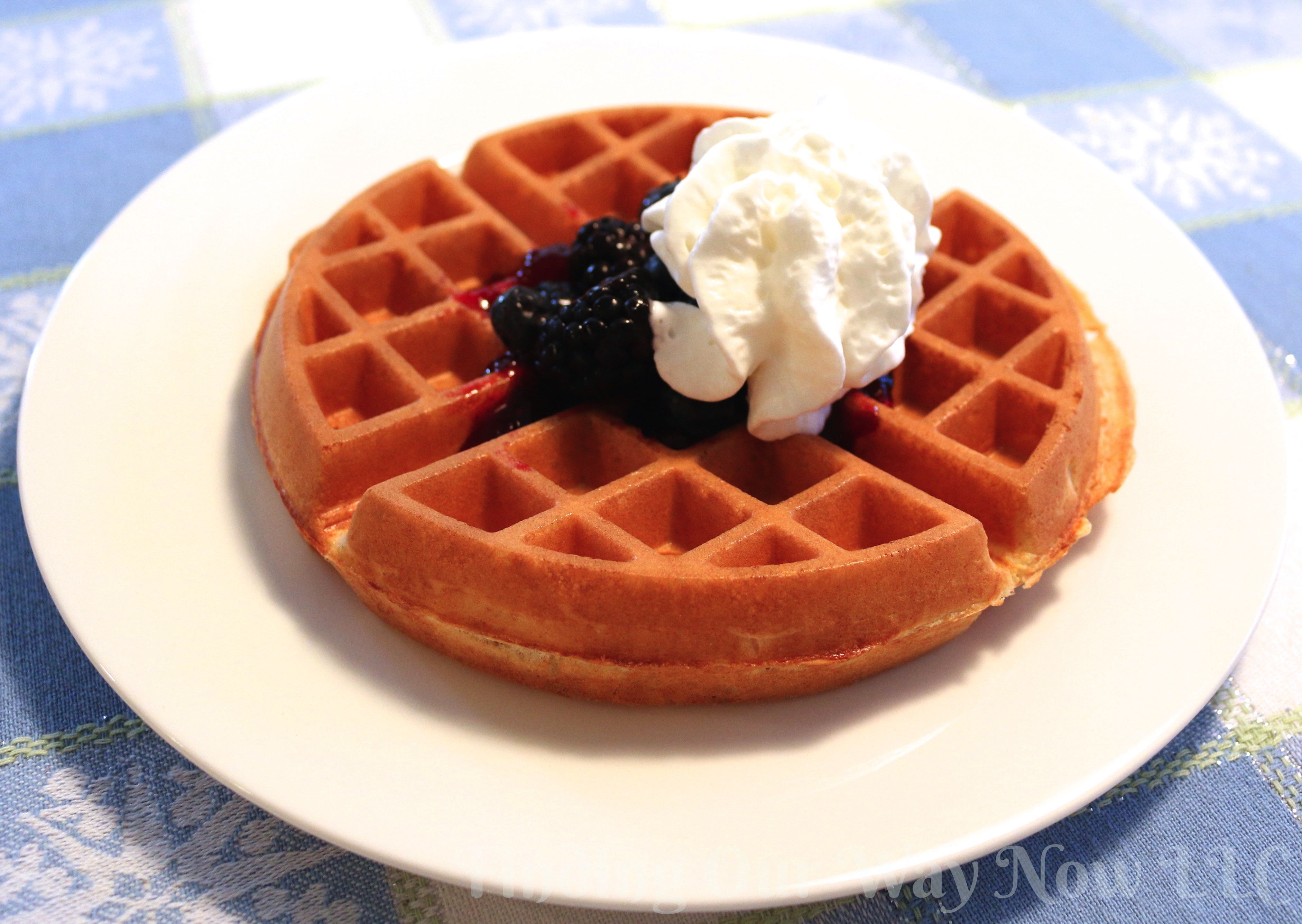 Homemade Belgian Waffles: #Recipe - Finding Our Way Now