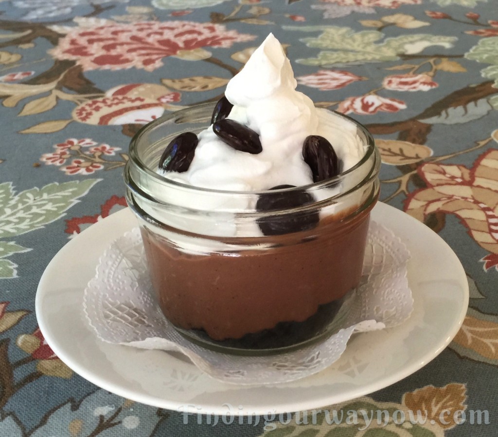 Chocolate Pie In A Jar, findingourwaynow.com