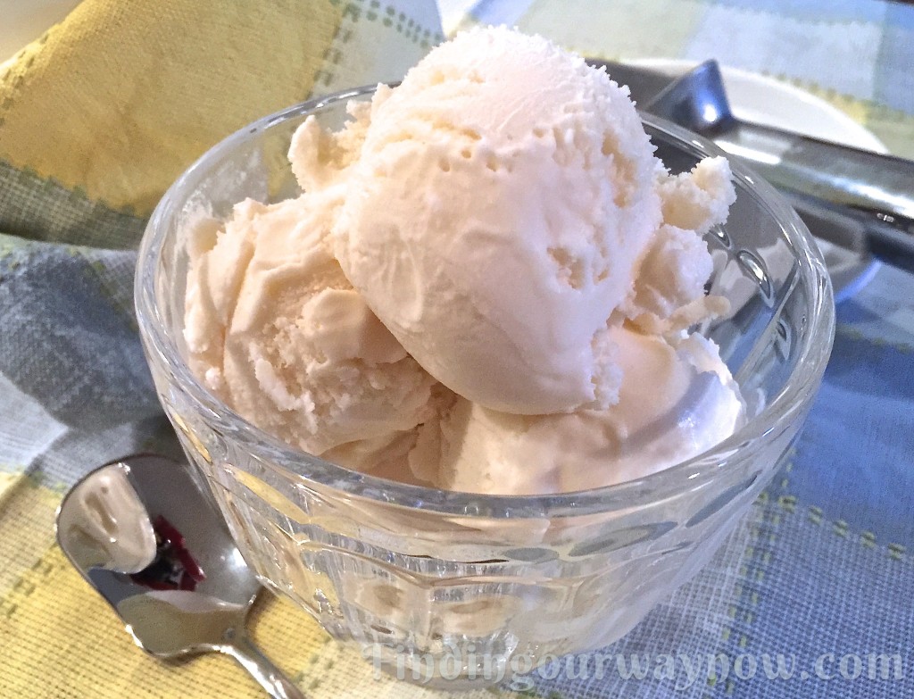 Homemade Vanilla Ice Cream, findingourwaynow.com