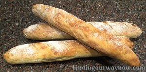 No-Knead French Baguettes, findingourwaynow.com