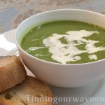 Pea Soup With Herbs, findingourwaynow.com