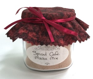 Homemade Spiced Cafe Mocha Mix, findingourwaynow.com