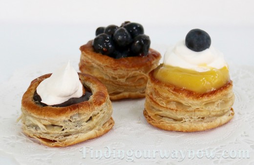 puff pastry tartlet shells