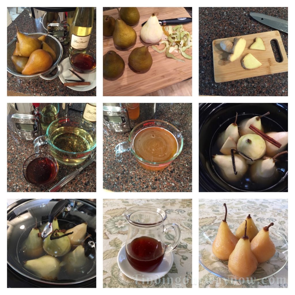 Slow-Cooker Honey Wine Pears, findingourwaynow.com