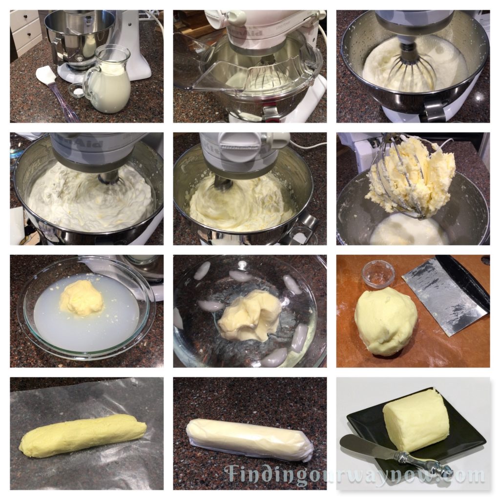 Homemade Butter, findingourwaynow.com