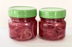 Pickled Red Onions, findingourwaynow.com