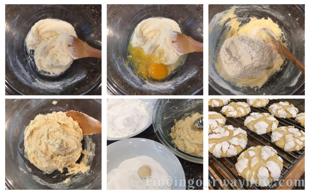 Homemade Lemon Crinkle Cookies, findingourwaynow.com